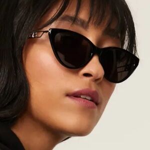 Balenciaga Black Cat Eye Sunglasses BB0052S
